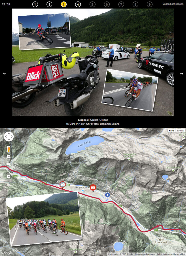 TdS vom Motorrad aus